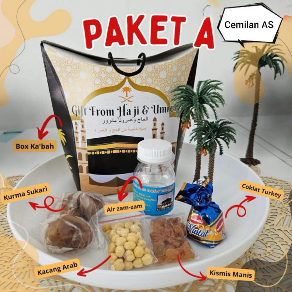 

paket A oleh-oleh Haji dan Umroh