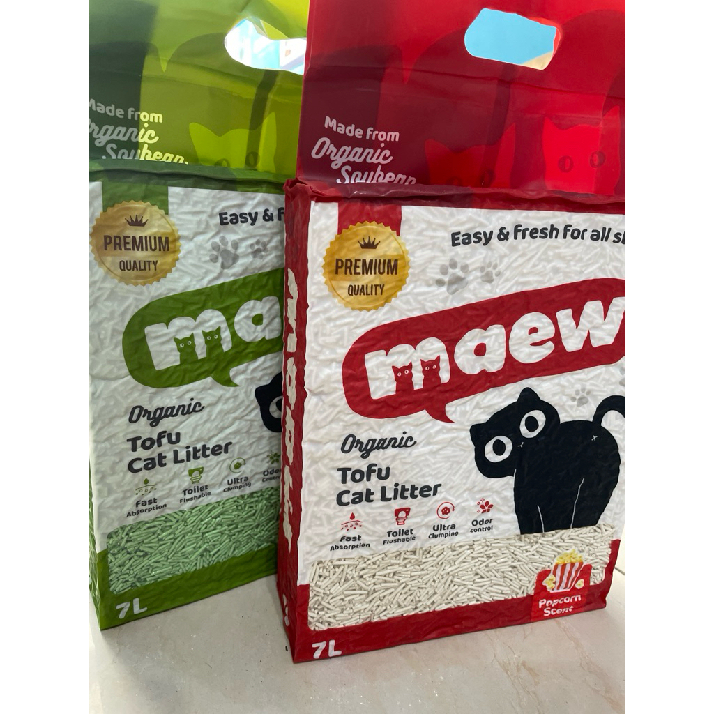 Maew Tofu Cat 7litter Pasir Kucing