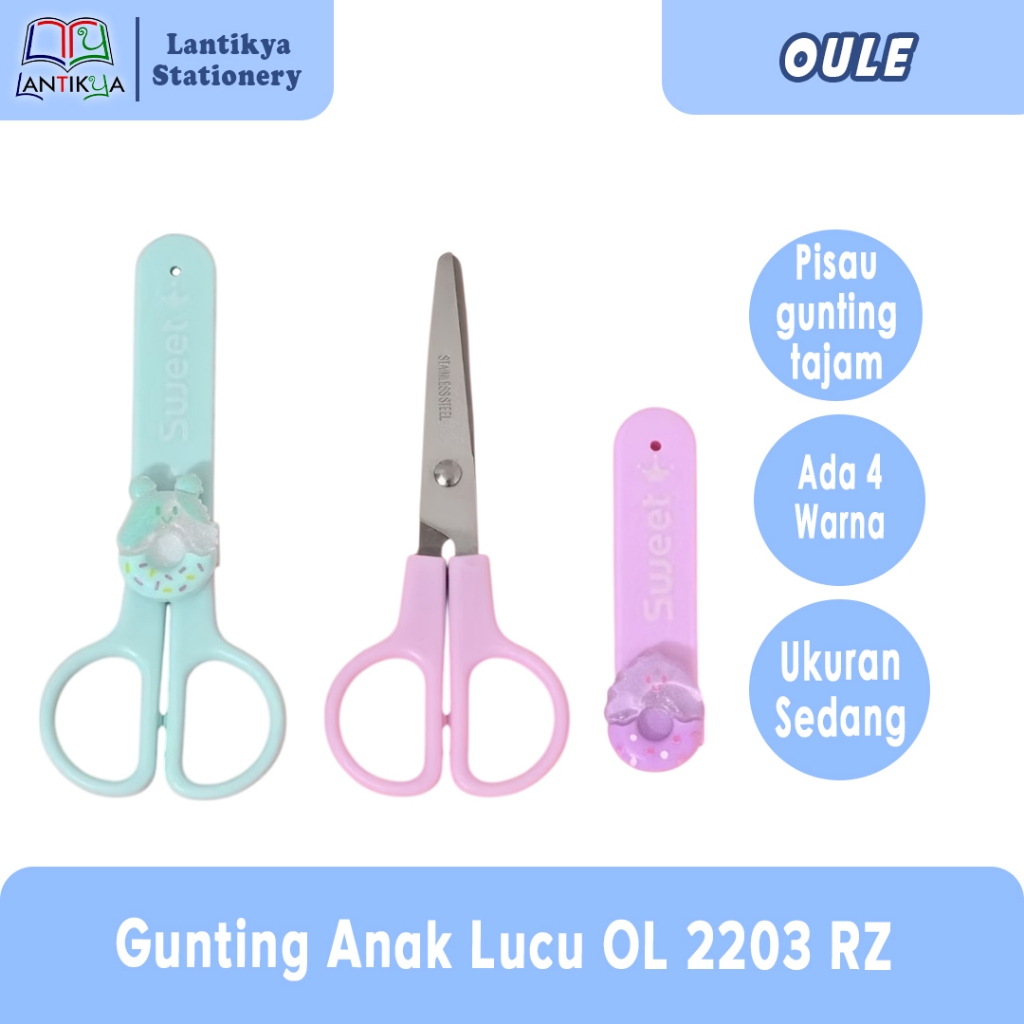

Gunting Kertas Anak Lucu OL 2203 RZ / OL 2202 RZ