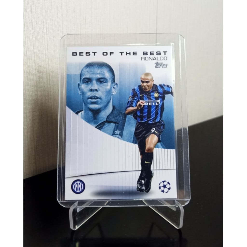 Ronaldo,Inter Milan,Best of the best,Topps soccer card