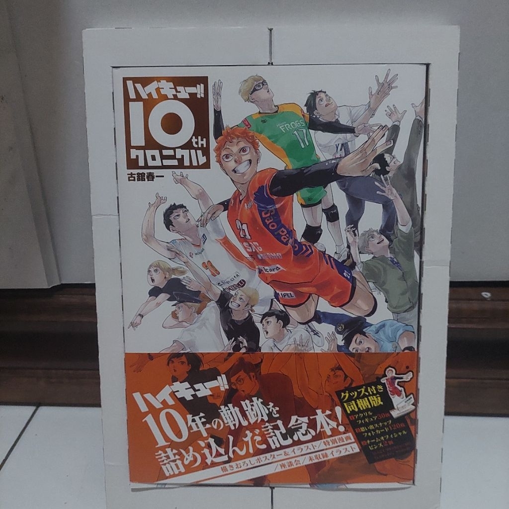 haikyuu chronicle 10th anniversary illustration book
