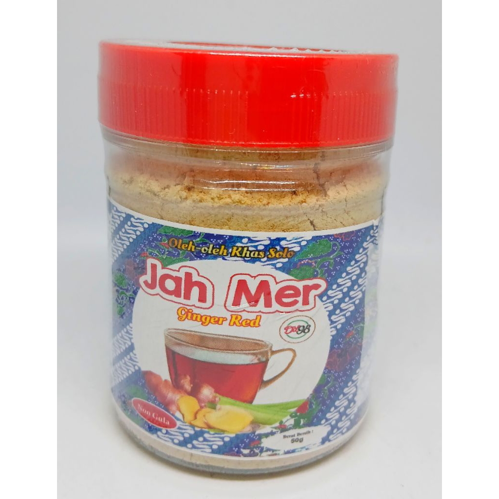 

Serbuk Jahe Merah Non Gula 50gr (DD98) Asli 100% tanpa campuran