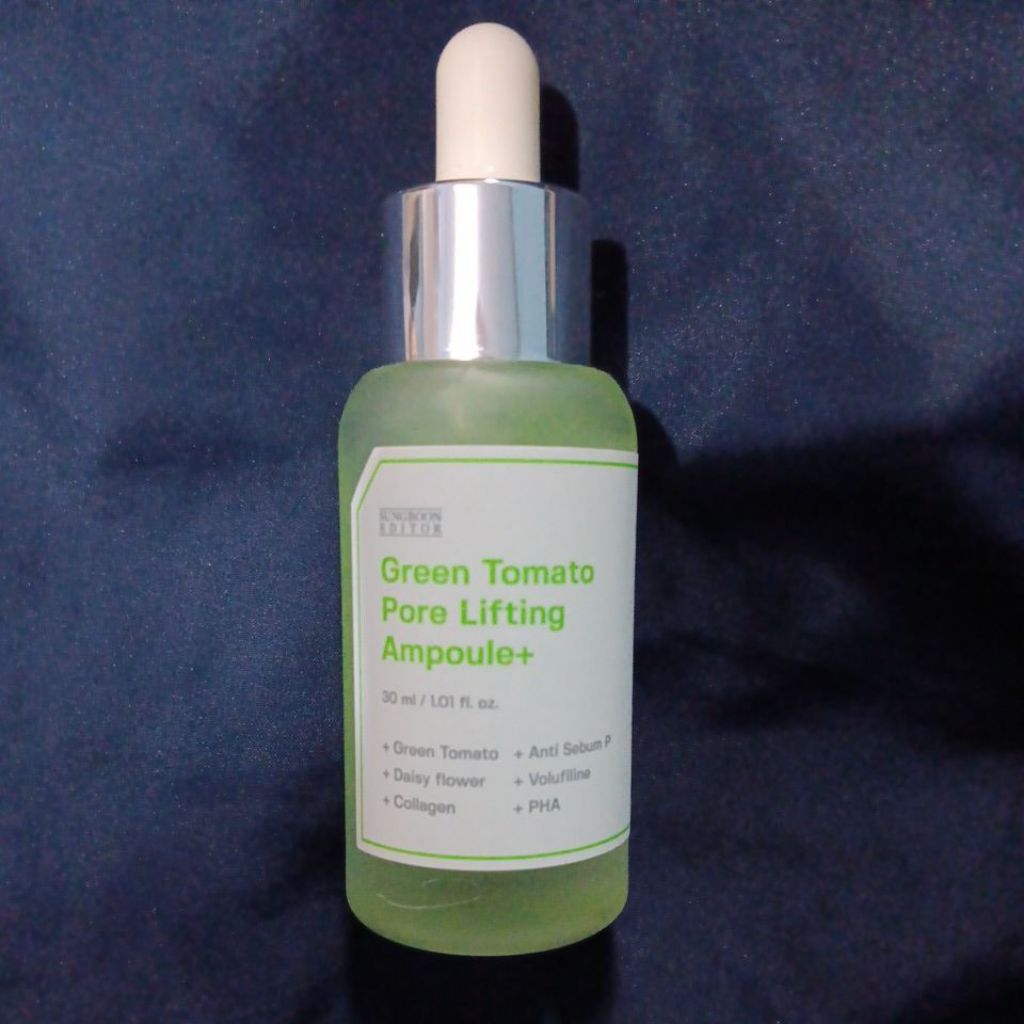 Sungboon Editor Green Tomato Pore Lifting Ampoule+ PRELOVED