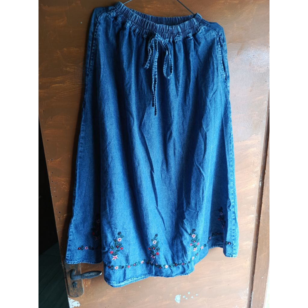 ROK JEANS BORDIR
