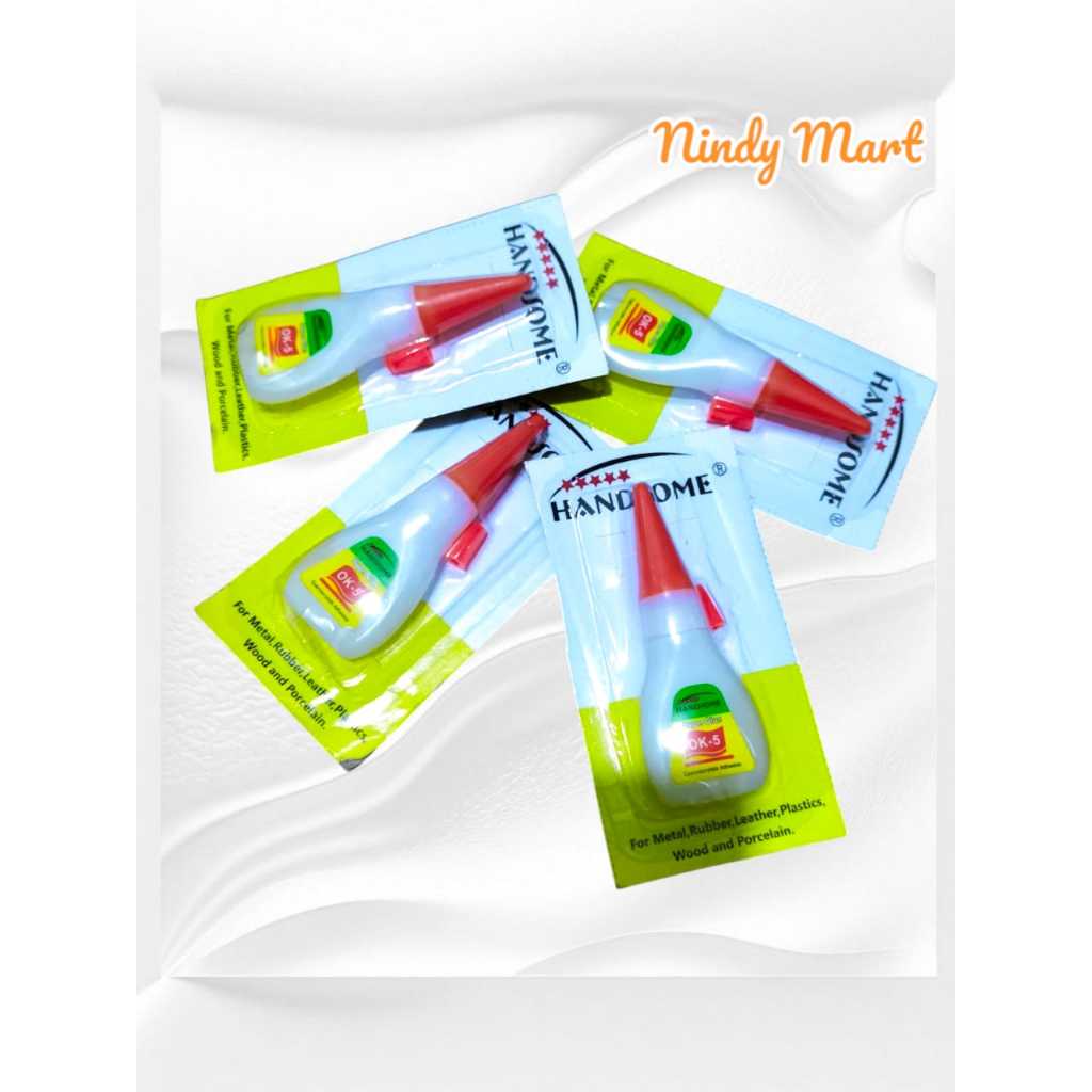 

1 PCS - Lem Korea Tube Cair Handsome Lem Instant Super Glue Serbaguna