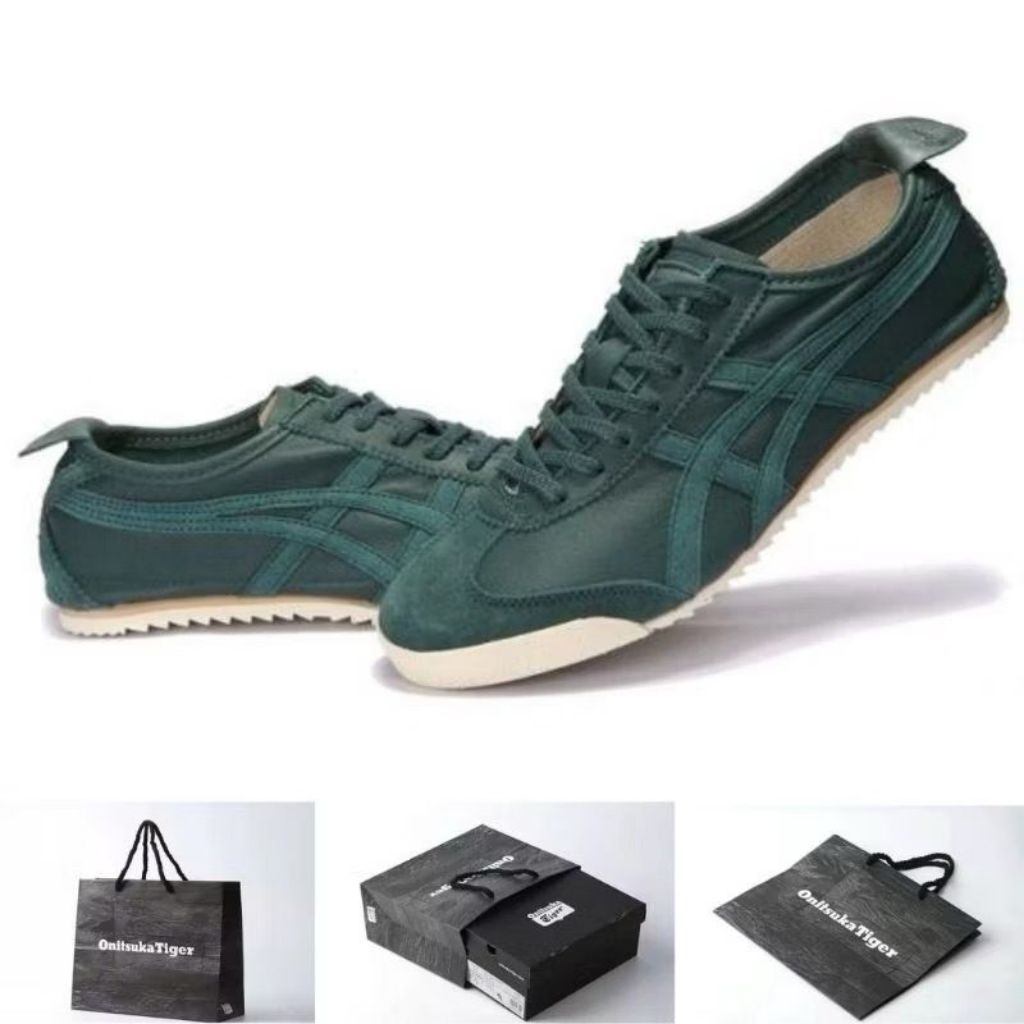 SEPATU ONITSUKA TIGER MEXICO 66 JAPAN GREEN