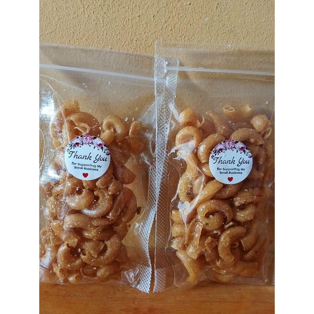 

makaroni daun jeruk Original rasa bawang gurih 250g