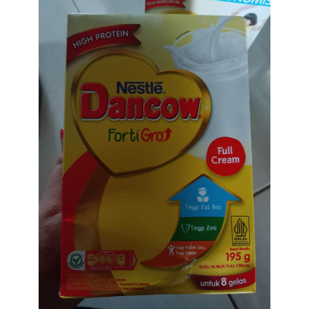 

Susu Dancow Fortigro 195g