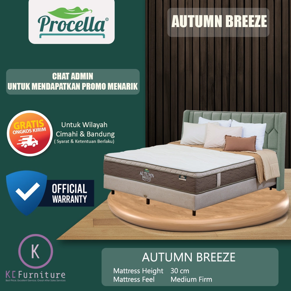Kasur Springbed Procella - Autumn Breeze ( Full Set dengan Divan dan Sandaran )