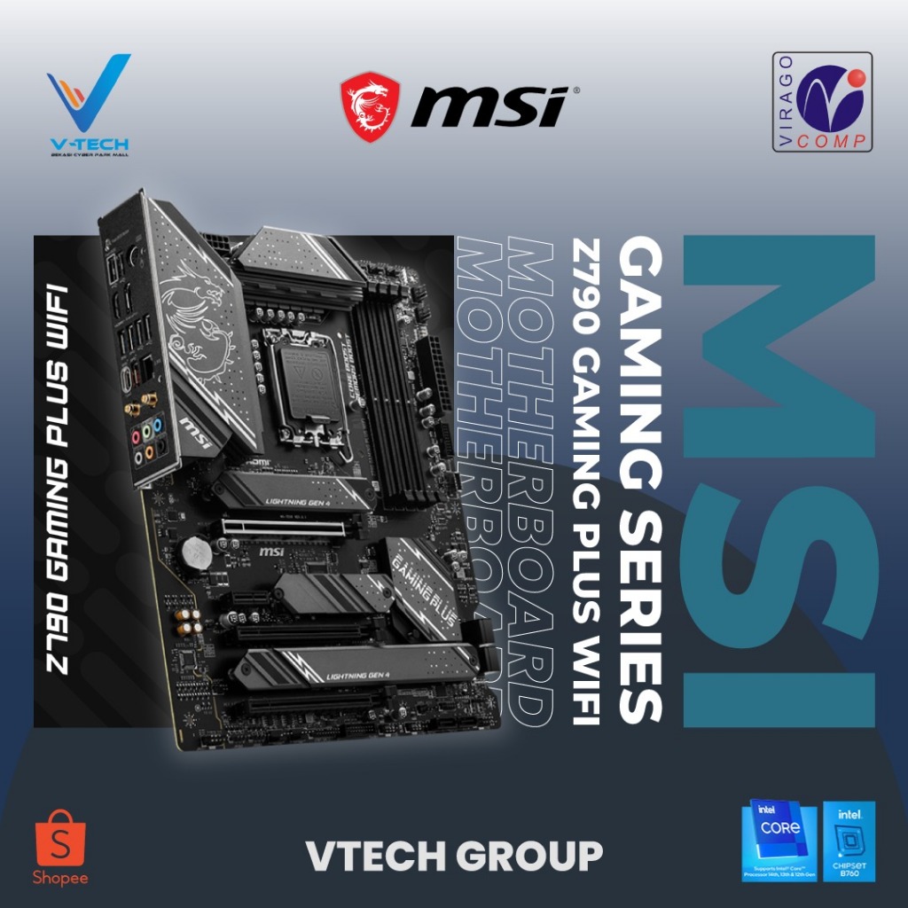 MOTHERBOARD MSI GAMING SERIES Z790 GAMING PLUS WIFI