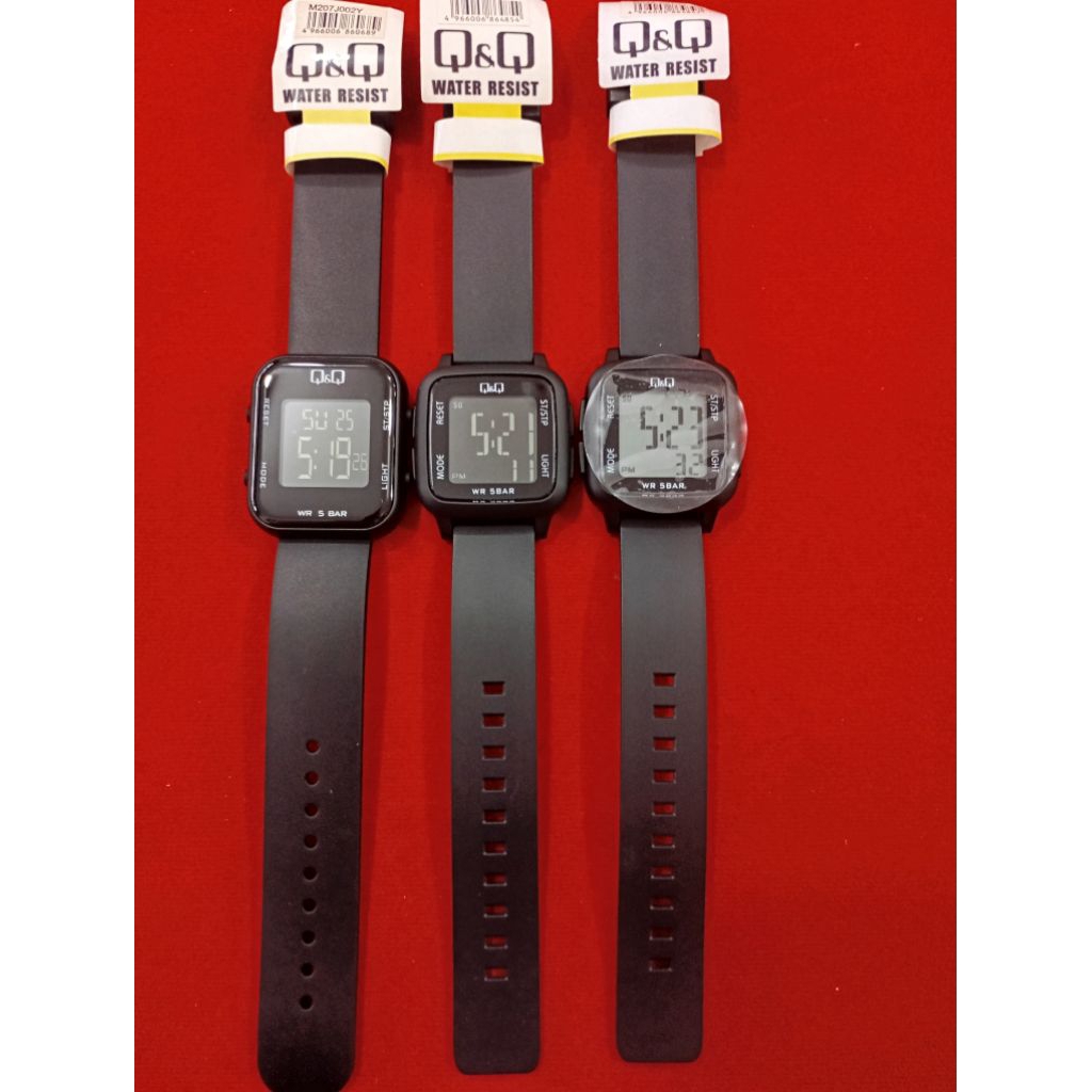 Jam Tangan Pria Q&Q 10Bar Digital WaterResist