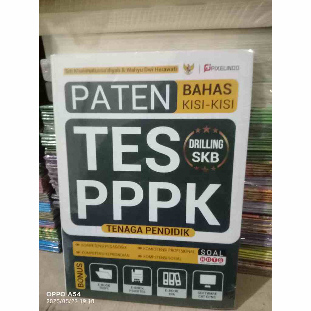 BUKU PATEN BAHAS KISI KISI TES PPPK TENAGA PENDIDIK DRILING SKB
