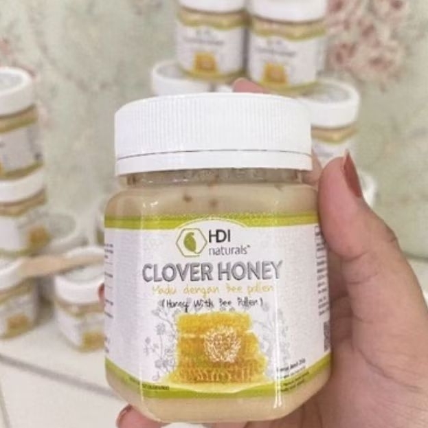 

Madu Clover honey 250gram exp 2028 + sendok kayu