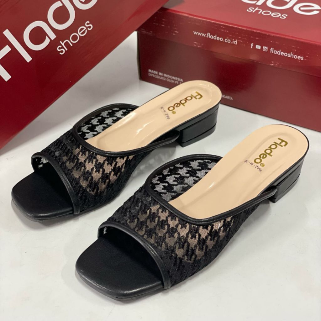 Sandal Wanita Hak Berkualitas FLADEO I21 hak 3cm