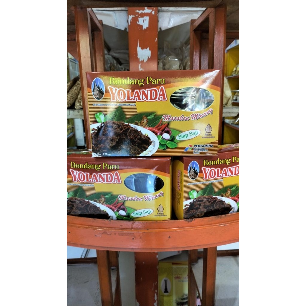 

Rendang Paru Yolanda 200gr