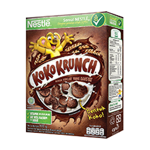 

NESTLÉ Koko Krunch Sereal Sarapan Box 150g – Sereal Rasa Cokelat Nikmat, Sumber Energi untuk Anak