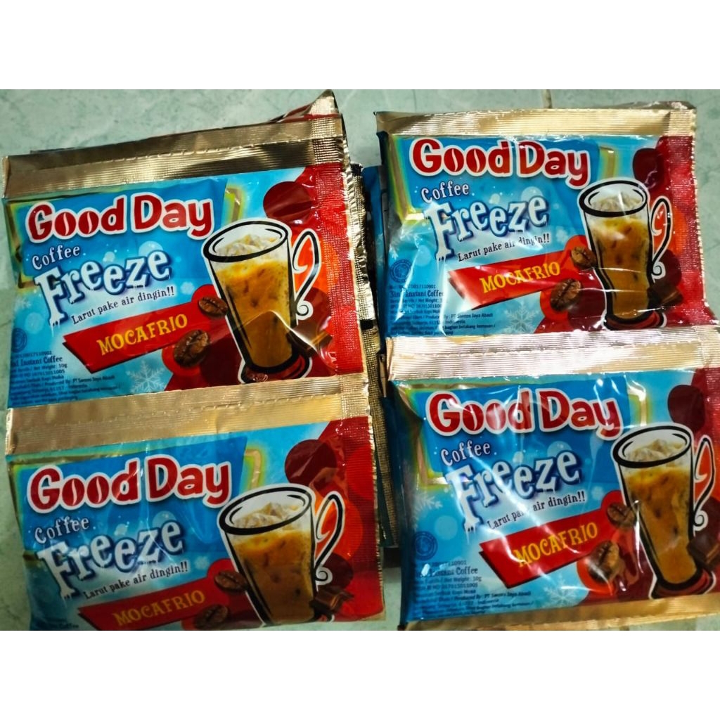 

KOPI Good day FREEZE Mocafrio 30g RENCENG ( 10 sachet)