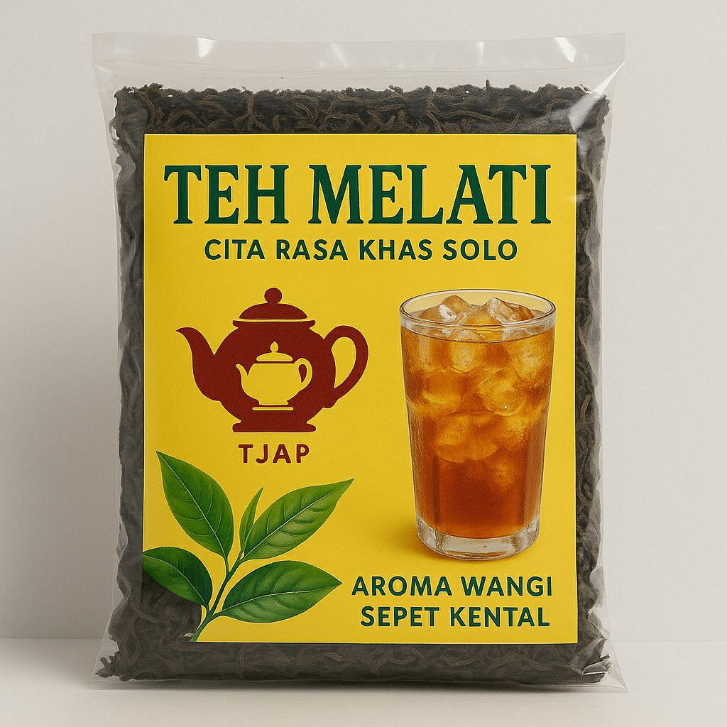 

TJAP PERIUK - Teh Melati Cita Rasa Khas Solo Aroma Wangi Sepet Kental Kemasan 100 gram