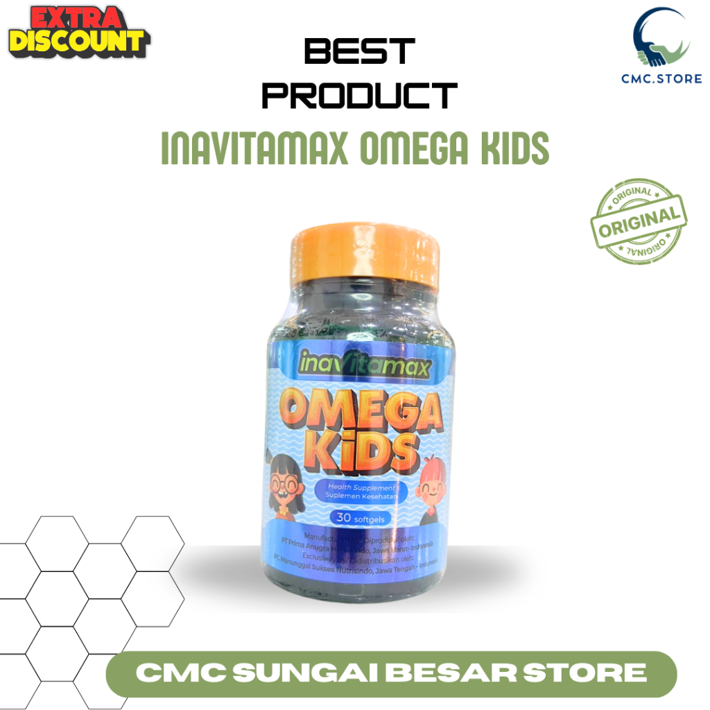 inavitamax omega kids 30 kapsul lunak