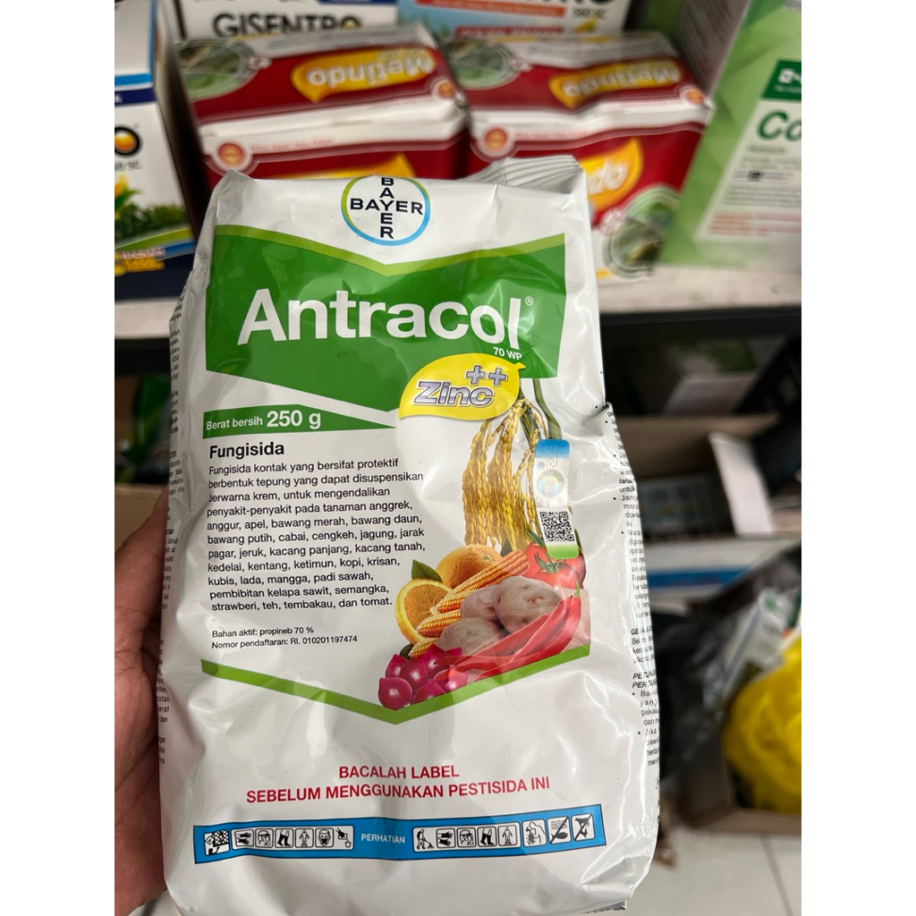 Fungisida kontak&sistemik Antracol 250 gr