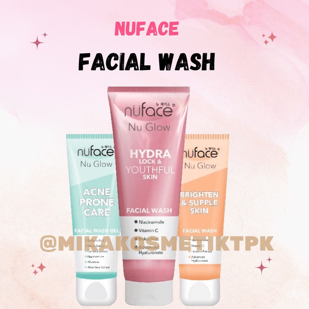 NU FACE - Facial Wash Gel Acne-prone Skin / Sabun Wajah