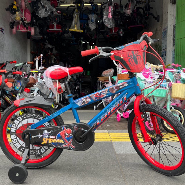 [PROMO] Sepeda Anak BMX 18 Inch Element Spiderman 5.0 (Original Element) Ban Pompa