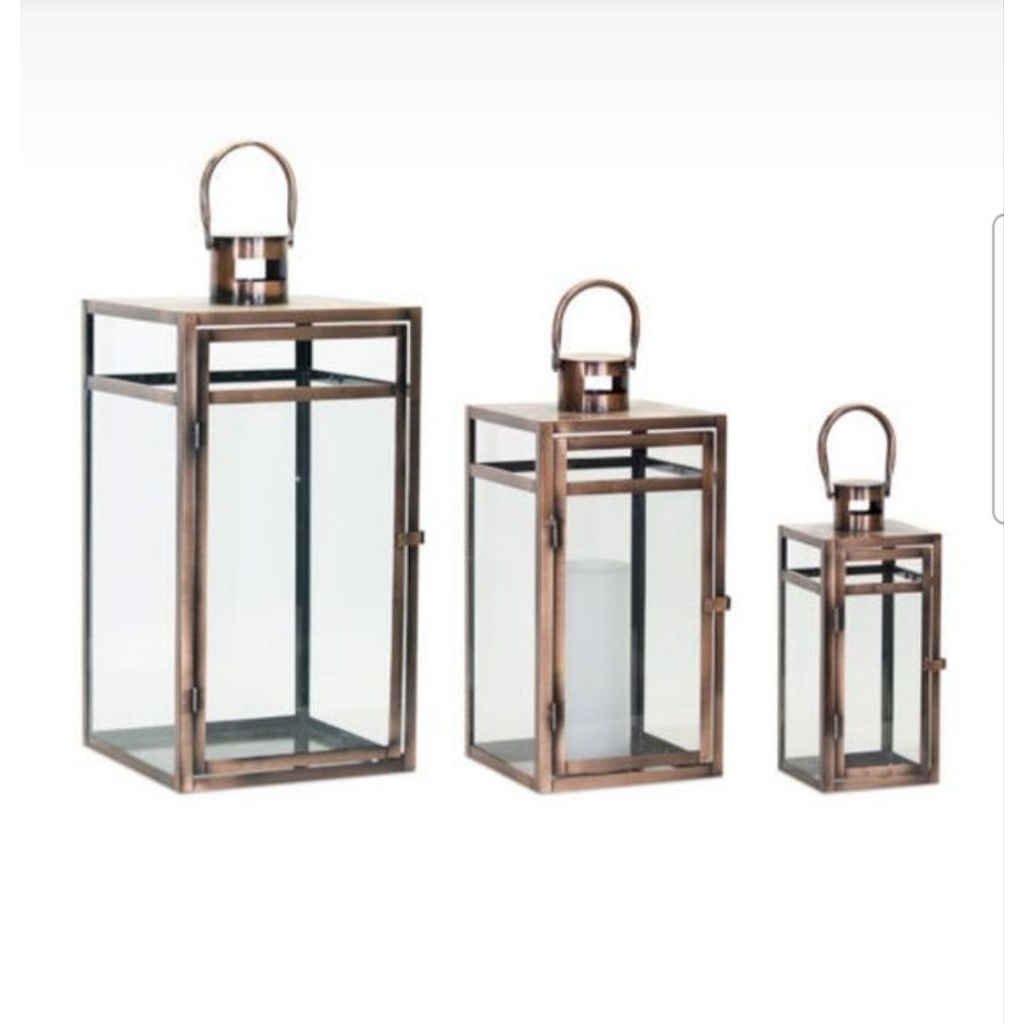 lentera lilin / lampu lentera / lampu hias / tempat lilin