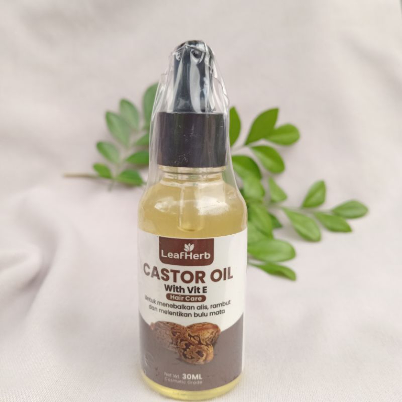 Castor Oil / Minyak Jarak Carrier Oil / Perawatan Rambut & Alis & Bulu Mata/ Pure 100% - 30 ml
