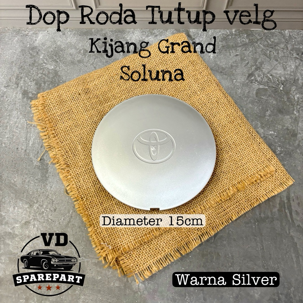 Dop Roda Tutup Velg Kijang Grand Extra Soluna 1996-2002 Original Quality