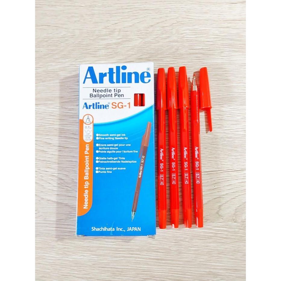 

(1 PACK) PULPEN / BOLPEN / BULLPOINT ARTLINE MERAH & BIRU