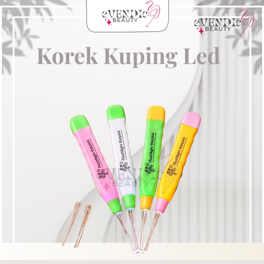 Korek Kuping Dengan Lampu Led Earpick / Korek Telinga