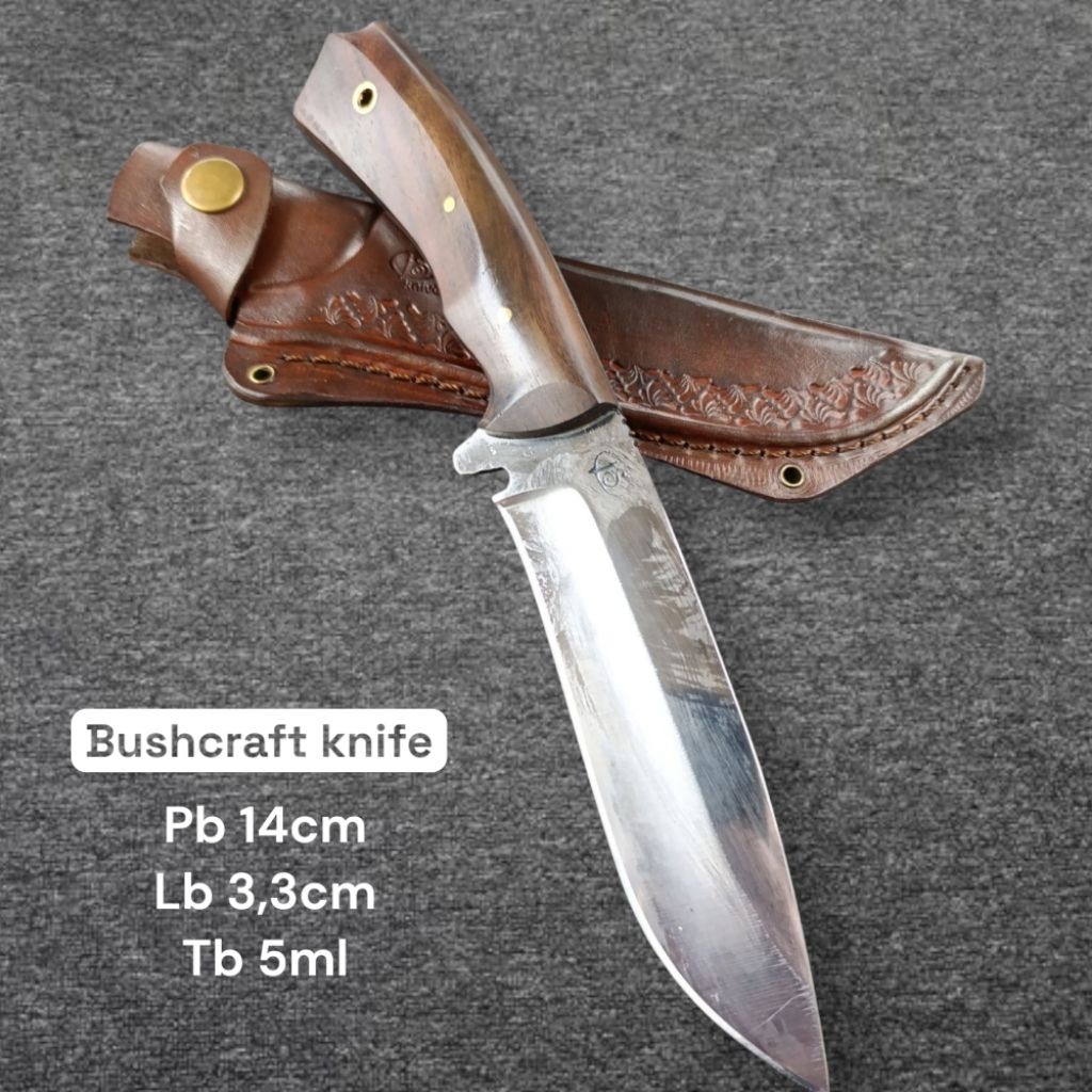 Pisau Camping Outdoor Bushcraft Fulltang