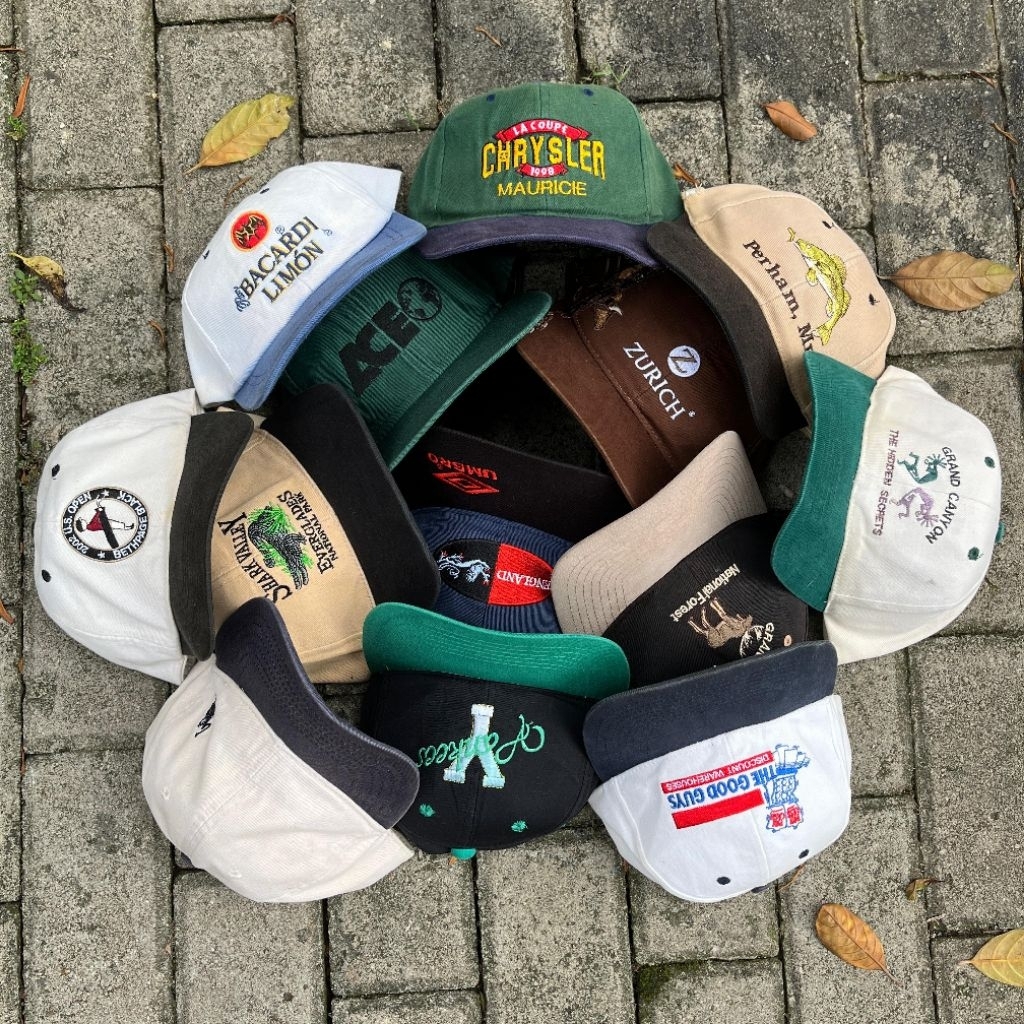 TOPI TWOTONE VINTAGE