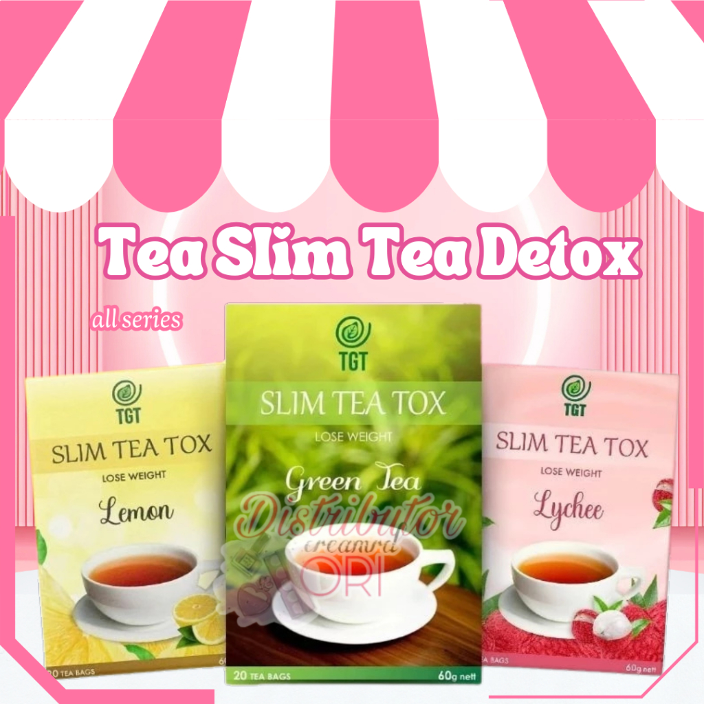 TGT SLIM TEA TOX The Green Tea Slim Tea Detox Teh Pelangsing badan slimtea | ORIGINAL