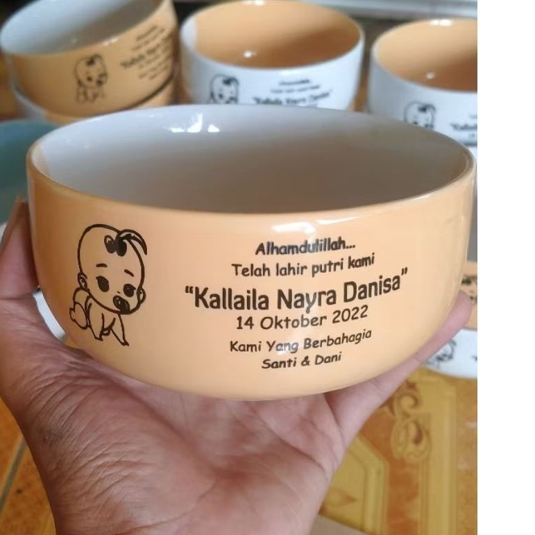 souvenir mangkok sablon