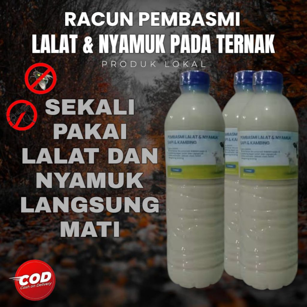 PEMBASMI LALAT/ OBAT LALAT DAN NYAMUK PADA SAPI & KAMBING