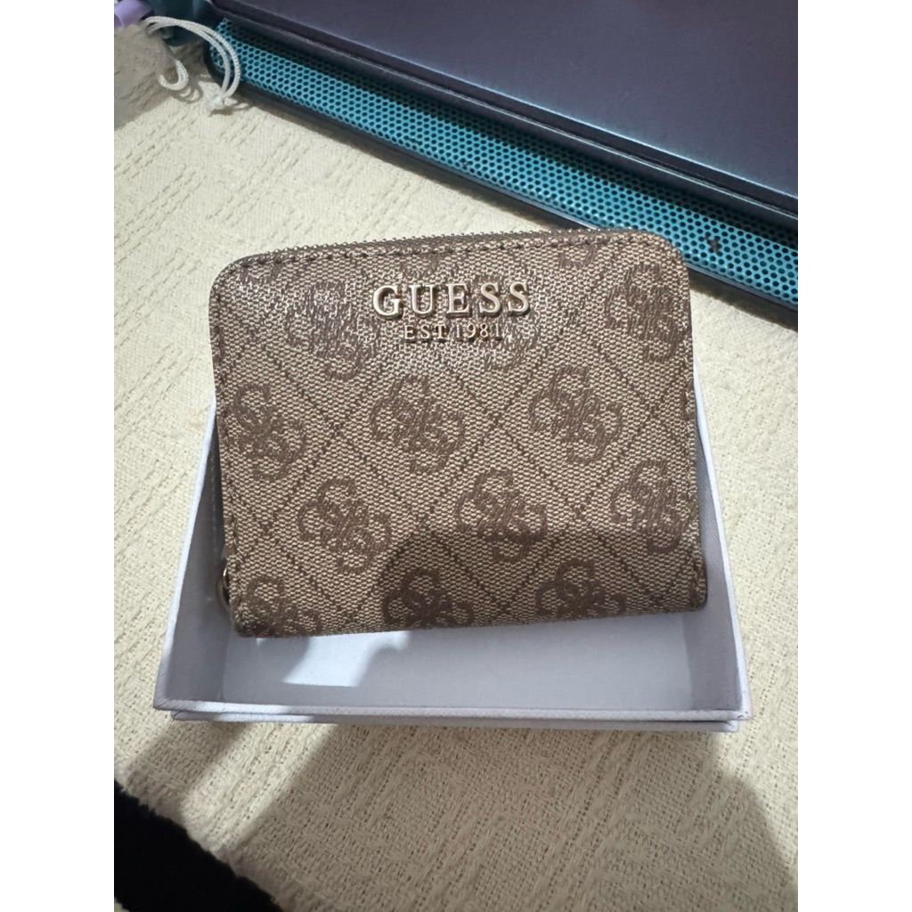 ORIGINAL GUESS Laurel Small Zip Around Wallet Dompet