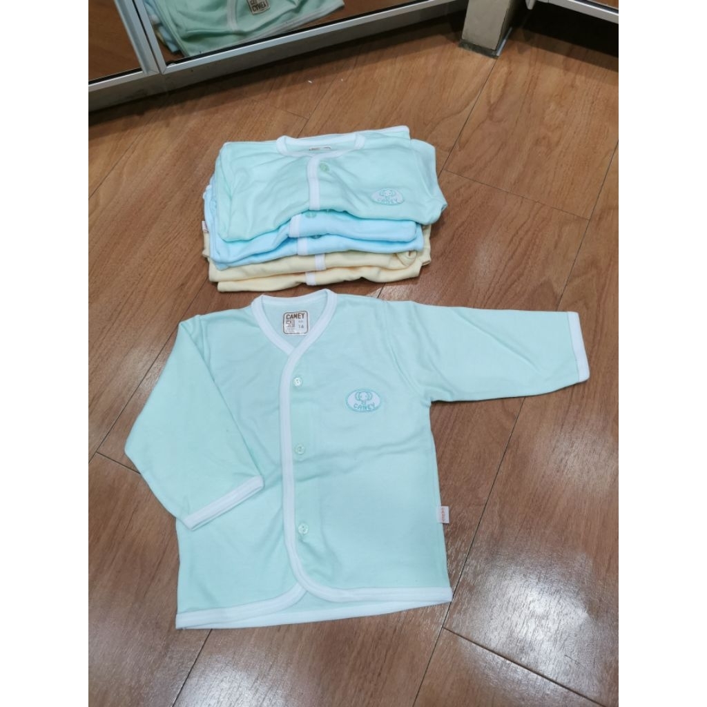 Baju Baby Bayi Kancing Depan Caney Adem uk.16 LD24/26 P29/30
