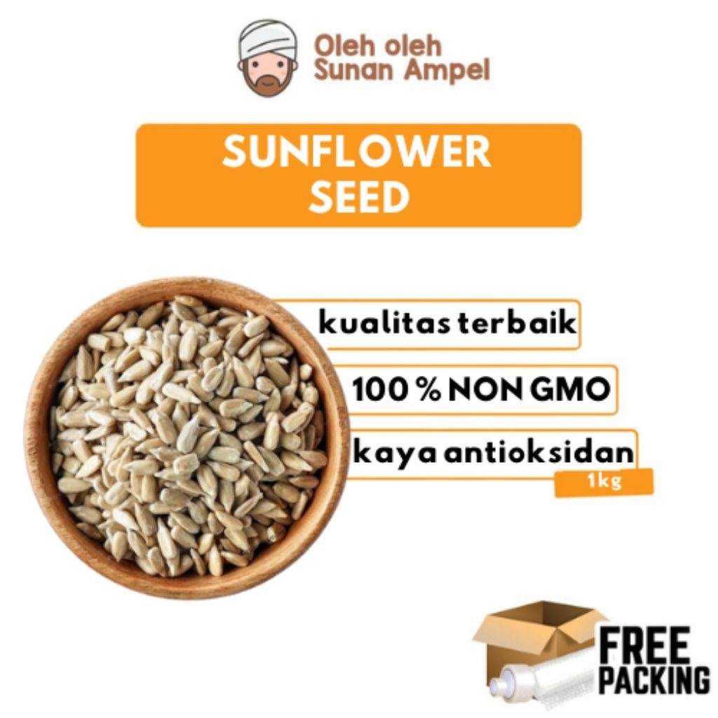

SUNFLOWER SEED 1KG Organic NON GMO