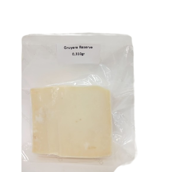 

Le Gruyère Reserve – Keju Keras Swiss Susu Sapi Tua 10 Bulan [±266–310g]