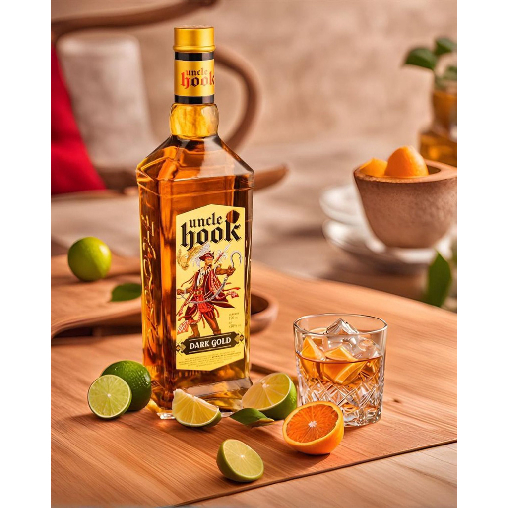 

Uncle Hook Dark Gold Rum