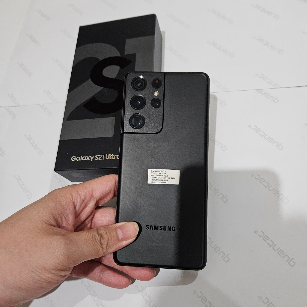 Samsung S21 Ultra 5G RAM 12GB/256GB SEIN 256 GB Resmi Indonesia Minus LCD GARIS SABER