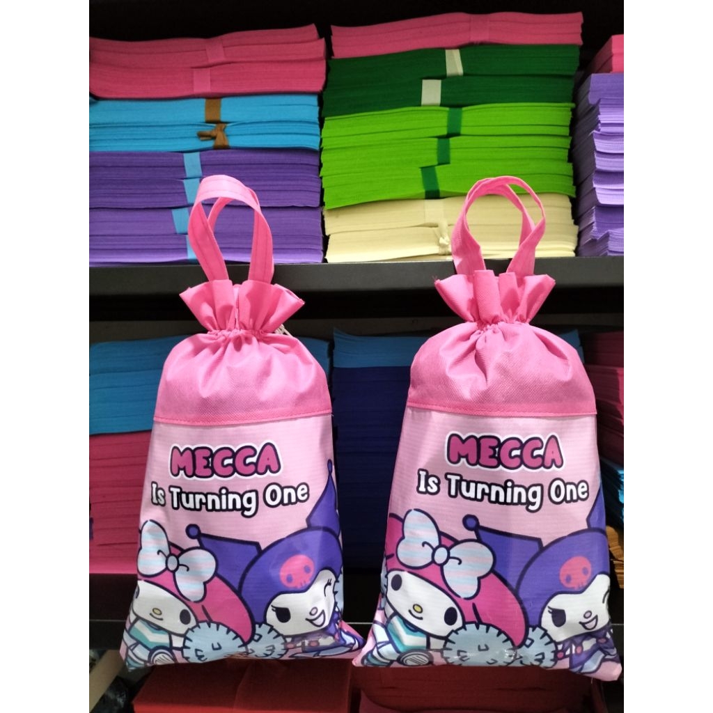 

Tas ultah anak / Bingkisan Snack ulang tahun kuromi / Goodie bag ultah melody