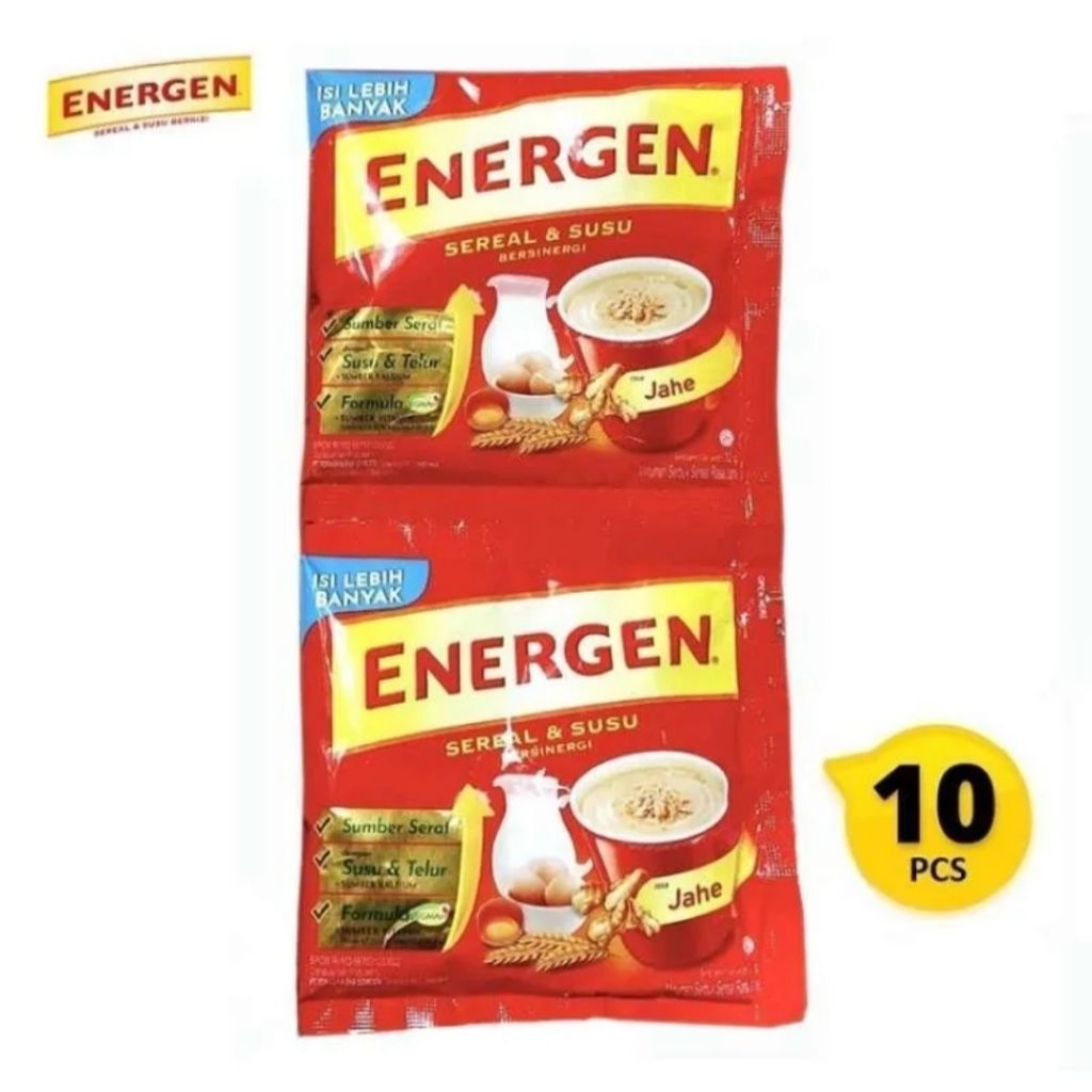 

ENERGEN SEREAL JAHE 10 SACHET