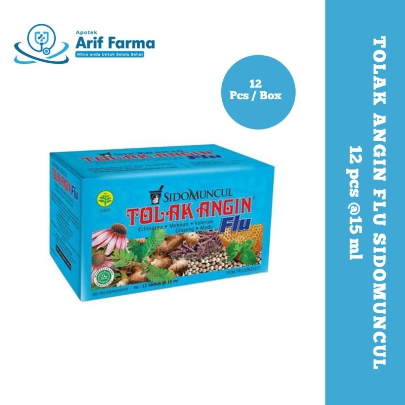 

Tolak Angin Cair Flu 1 Box Isi 12 Sachet
