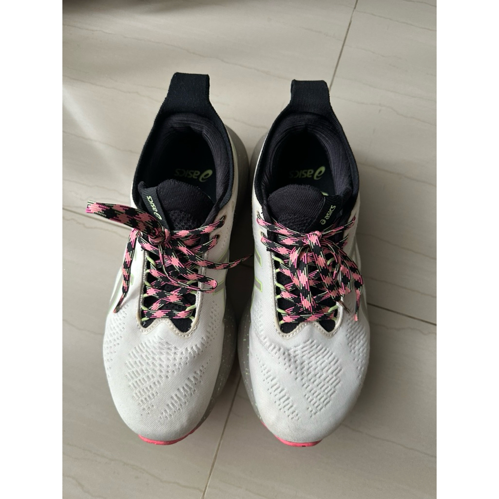 Sepatu Lari Asics Gel-Nimbus 24 TR Women’s Road Running Shoes Nature