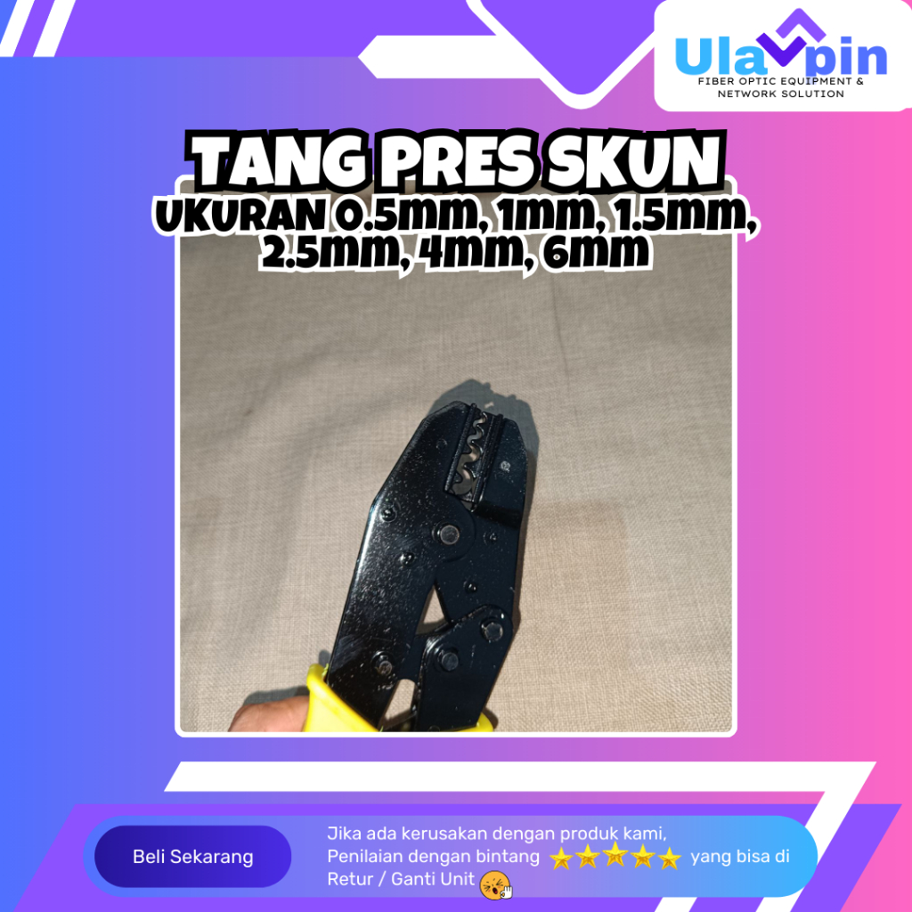 Tang Crimping Terminal Crimper / Tang Press Skun Metal 9 inch