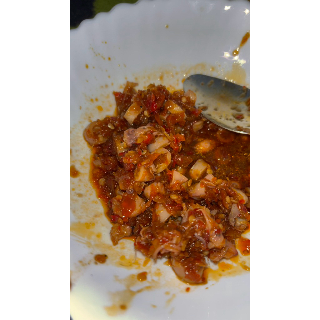 

Pedesin dikit - Sambel cumi