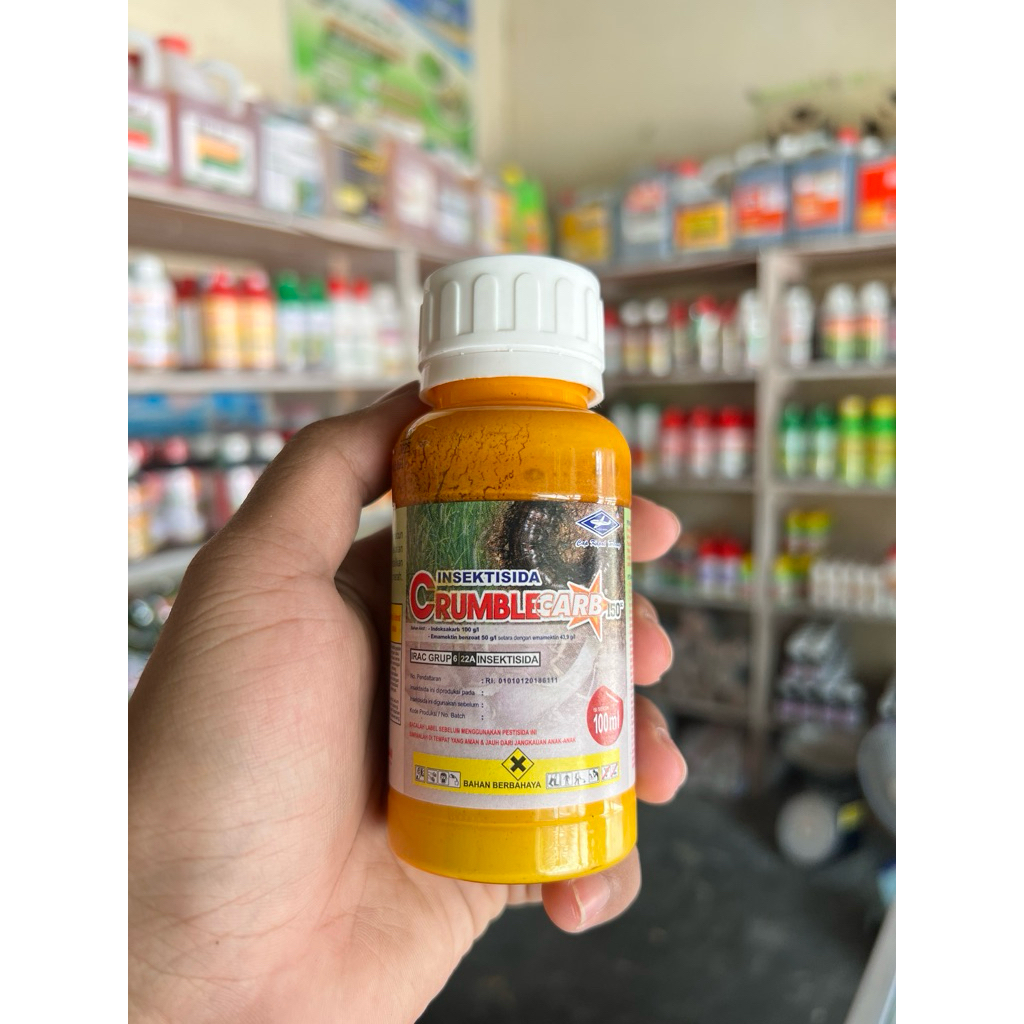 Insektisida Crumble Carb 150 SC (100 ml) | Insektisida Racun Kontak & Lambung