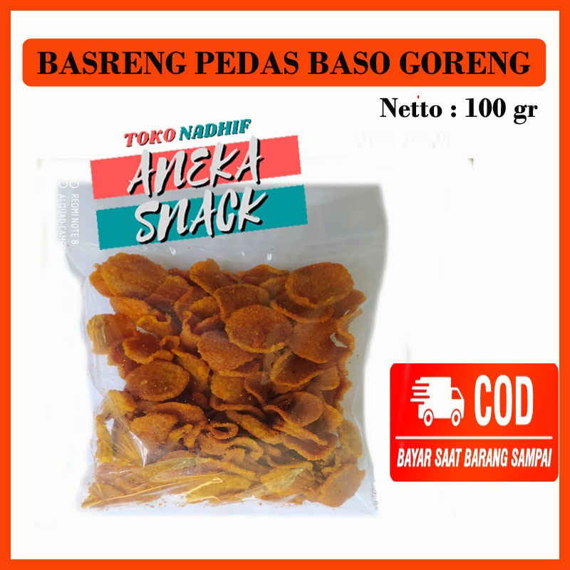 

Basreng Pedas Bakso Goreng Baso Enak Gurih Renyah